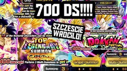 10 ANNIVERSARY PART 2 SUMMONY PO POLSKU GOGETA SSJ2 GOHAN GOKU FRIEZA DBZ DOKKAN BATTLE PL
