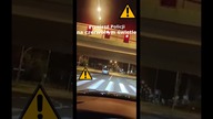 Przejazd Policji na czerwonym świetle - Kielce #shorts #rikordwidjo