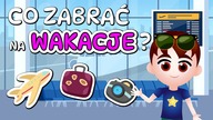 Co zabrać na wakacje?  10 rzeczy na udane i BEZPIECZNE WAKACJE  Mini film edukacyjny