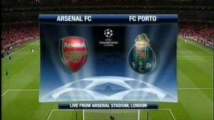 Champions League 06/07.  Arsenal London - FC Porto 2:0