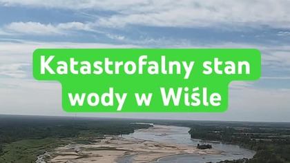 Katastrofalny stan wody w Wiśle.  #katastrofa #wisla #rzeka