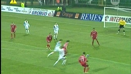 Ekstraklasa 2006/2007 - Kolejka 13.  Groclin Grodzisk Wlk.  - Wisła Kraków 2:2