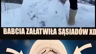 Baba Śnieżna vs sąsiedzi z bloku #polska #śmieszne #humor #shorts
