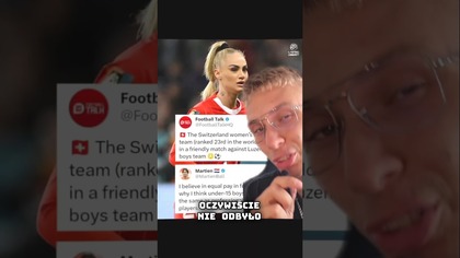 PIŁKARKI ROZGROMIONE PRZEZ U-15! #dlaciebie #luzern #futbol