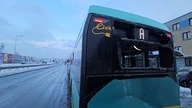 Pierwszy śnieg i dwie ofiary wśród elektrycznych autobusów w Jaworznie