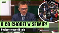 Posiedzenie Sejmu bez wniosków formalnych.  Posłowie opuścili salę | Gazeta.pl