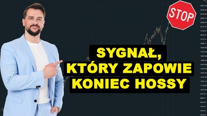 SYGNAŁ, który poprzedzał pęknięcie bańki na giełdzie!