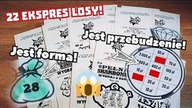 Ekspres Losy Lotto  22 sztuki!  System po raz trzeci! Są zaskoczenia 