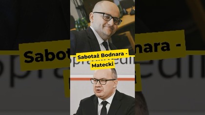 Sabotaż Bodnara - Matecki! #PiSPrzeciwkoPolsce #Matecki #pistomafia