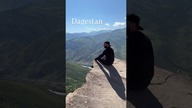 Dagestan - kto by się bał tutaj usiąść? piękny Kaukaz! Wow! #shorts