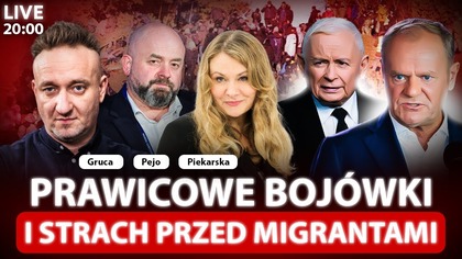 GORĄCO NA GRANICY Z NIEMCAMI.  BOJÓWKI TROPIĄ MIGRANTÓW - NA ŻYWO - GRUCA, PEJO, PIEKARSKA