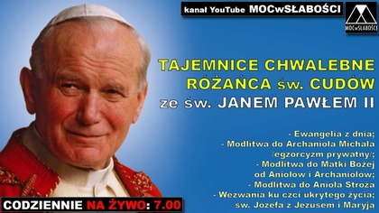 RÓŻANIEC CUDÓW z KRÓLOWĄ POKOJU