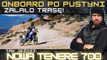 Zalało trasę.  Wydostaliśmy się w ostatnim momencie.  Yamaha Tenere 700, 2025
