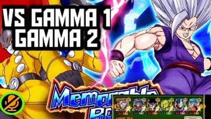 GAMMA 1 GAMMA 2 MEMORABLE BATTLE FULL FIGHT DRAGON BALL Z DOKKAN BATTLE