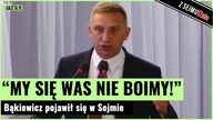 Bąkiewicz w Sejmie zaatakował Tuska: Możecie nas wsadzać do więzień | Gazeta.pl
