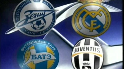 Champions League 08/09.  FC Bate Borysów - Juventus FC 2:2