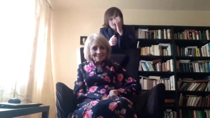 Raimundas Samulevičius.  Publicistė Alvyda Bajor