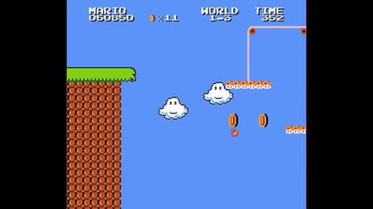 Super Mario Bros.  Classic HD - przewodnik po grze (NES) część 4 - Powr&oacute;t do Grzybowego Kr&oacute;lestwa