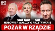POSŁOWIE PORZUCAJĄ HOŁOWNIĘ.  REKONSTRUKCJA RZĄDU PRZEŁOŻONA - NA ŻYWO - GRUCA, SAWICKI, BODNAR
