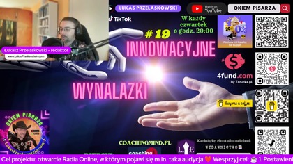 #19 Audycja - Innowacyjne Wynalazki