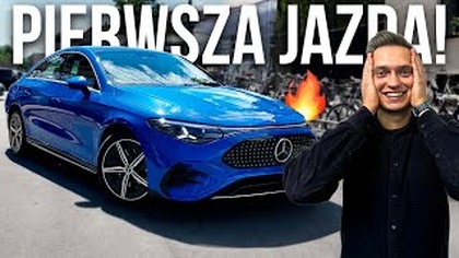 ELEKTRYCZNY MERCEDES CLA ZA KIEROWNICĄ! Test zasięgu i premiera SHOOTING BRAKE 