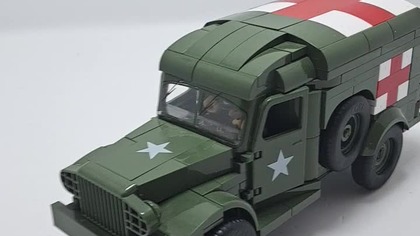 COBI Dodge Ambulance #shorts #cobi #bricks #usa #dodge