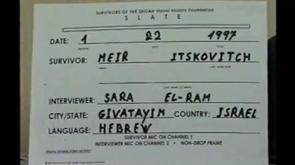 Meir Itskovitsch from Dziewieniszki