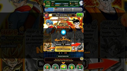 SUPER CLASS NEW YEAR STEP UP BANNER SUMMON ANIOLEK PART 3 DBZ DOKKAN BATTLE