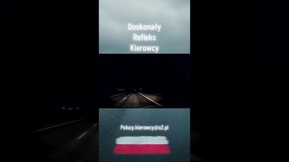O krok od tragedii! Refleks kierowcy ratuje pieszego! #wypadek #polskiedrogi