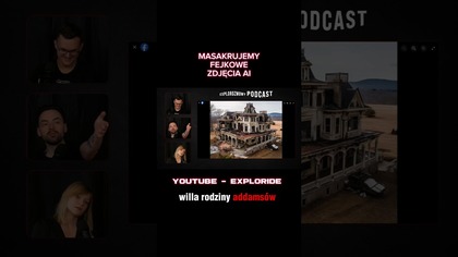Rozpoznałbyś, że to fejk? Całość  #chatgpt #googleveo #veo #urbex #polska #ai #podcast #shorts