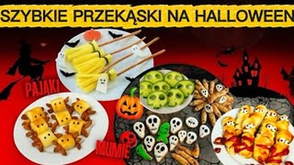  SZYBKIE PRZEKĄSKI NA HALLOWEEN   6 pomysłów, które zrobisz w kilka minut! 