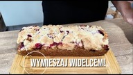 NAJPROSZTE DOMOWE CIASTO ZE ŚLIWKAMI! WYMIESZAJ WIDELCEM!