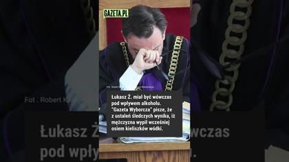 Łukasz Ż.  stanął przed sądem.  Odpowie za wypadek na Trasie Łazienkowskiej #shorts