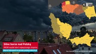 Silne burze nad Polską.  IMGW wydał alert najwyższego stopnia [KS Info]