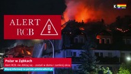 Pożar w Ząbkach.  Alert RCB: nie zbliżaj się  zostań w domu i zamknij okna [KS Info]