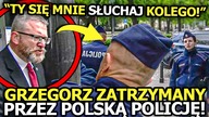 SKANDAL POD AMBASADĄ! GRZEGORZ SZARPAŁ SIĘ Z POLICJANTAMI Z FLAGĄ UKRAINY W RĘKACH!