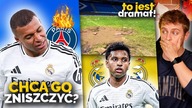 Problemy Mbappe! PSG ŻĄDA 100 milionów euro! Kibice ZNISZCZYLI STADION po awansie Rodrygo odchodzi?