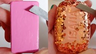 Soap Carving ASMR Relaxing Sounds no talking Satisfying ASMR Video