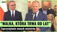 Tusk powiedział to Dudzie prosto w twarz! Prezydent milczał | Gazeta.pl