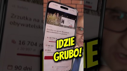 Zrzutka na wsparcie sprzętowe dla patroli obywatelskich idzie grubo! Dzięki!