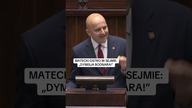MATECKI WYSZEDŁ NA MÓWNICĘ I SIĘ ZACZĘŁO: DYMISJA BODNARA