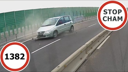 Stop Cham #1382 - Niebezpieczne i chamskie sytuacje na drogach