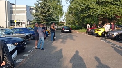 Bydgoskie AmCary 26. 05. 2023 - odjazd Chryslera 300c SRT 8