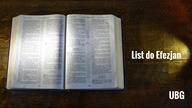 10.  UBG List do Efezjan