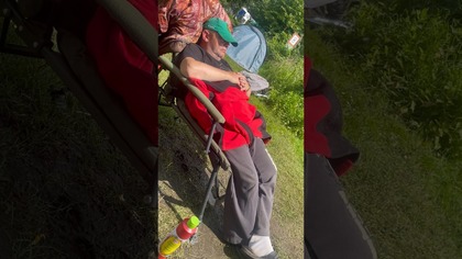 Niemiecka drzemka nad Dove Elbe w Hamburgu #angler #carpfishing #carp #fishing #funny #grill #bbq