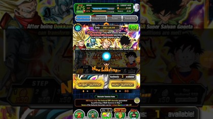 9 ANNIV.  EVERY DAY SUMMON PART 7 DRAGON BALL Z DOKKAN BATTLE SUMMON GOGETA ANIOLEK