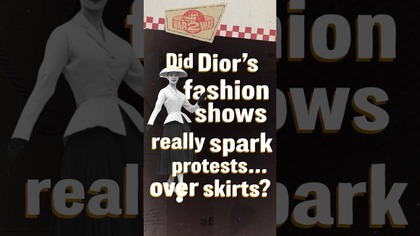 How Diors Skirts Caused Uproar  Twice #W2W #shorts