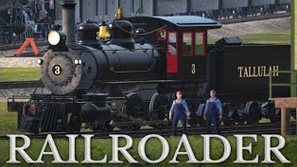 Railroader - gameplay pl #1 - Coś dla smakoszy pociągów.  