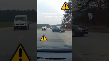 Wymuszenie podczas skrętu w lewo #shorts #rikordwidjo