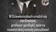 Dziewieniszki.  Geofizyk Jan Dzwiniel.  Dieveniškės, geofizikas Janas Dzwinielis.